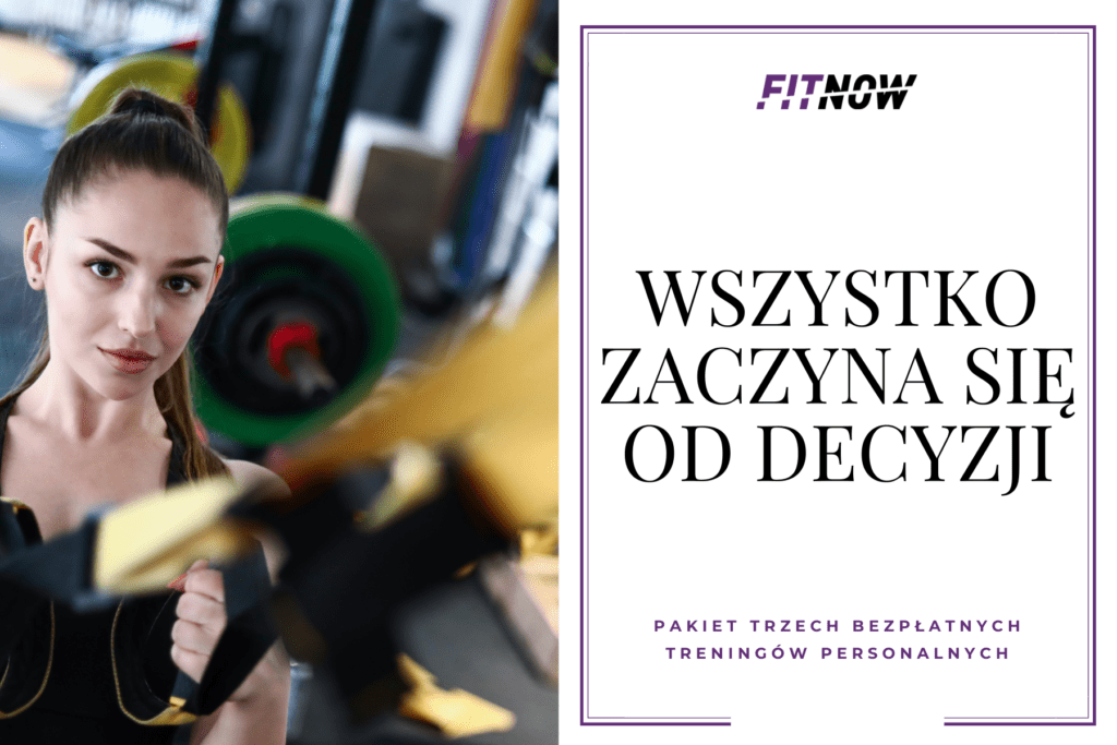 Zniżka trening personalny FitNow