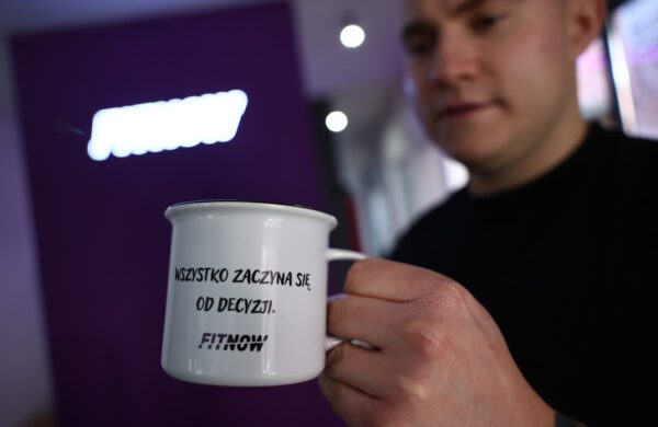 Wszystko zaczyna się od decyzji - kubek firmowy