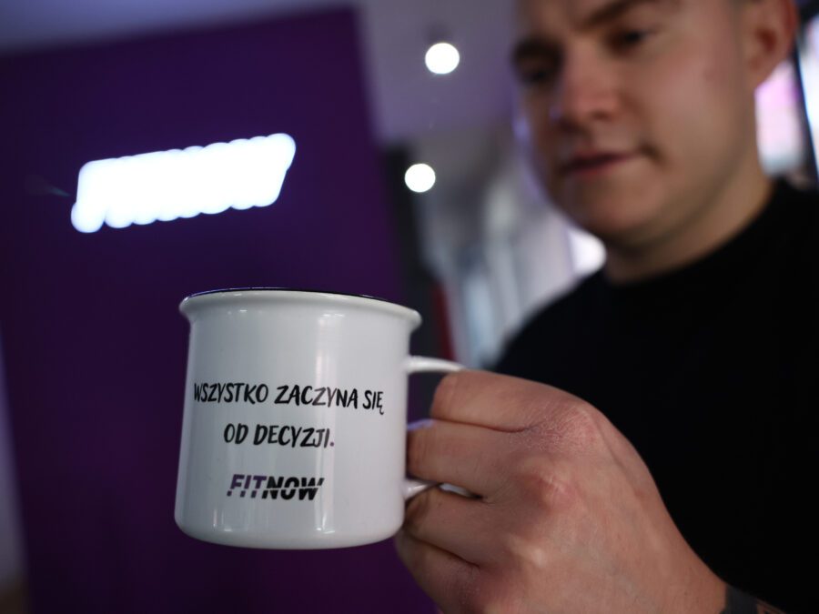 Wszystko zaczyna się od decyzji - kubek firmowy